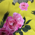 Moisture-proof Wear Resistant Floral Pure Rayon Fabric